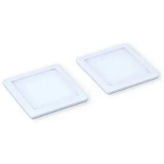 Kalb Material Für Möbel LED Unterbauleuchten Küchenleuchte Küchenleuchten Panel Unterbauleuchte Küche, Auswahl:2er SET, Lichtfarbe:warmweiß