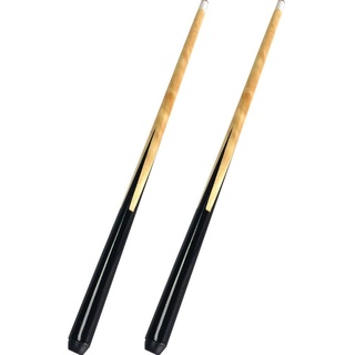 Wudaizhi Kurzes Billardqueue für Kinder, 2 Stück 50 cm Holz Einzelstück Pool Cue Stick Leichte Snookertisch Queue Billardzubehör