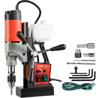 Vevor 1200 W Magnetbohrer Magnetbohrmaschine 13000 N Elektrische Kernbohrmaschine Industrielle Bohrmaschine 580 RPM mit variabler Geschwindigkeit
