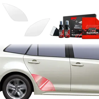 2in1 Schutzfolie Grizz Protector für hinteren Seitenschweller - Toyota Corolla Kombi Facelift (2022-2025)