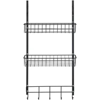 Wenko Türregal schwarz