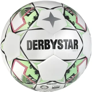 derbystar Tempo TT Trainingsfußball weiß/grün/schwarz 5