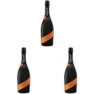 Mionetto Prosecco DOC Treviso Brut Extra Dry (1 x 0,75 l) - Qualitäts-Schaumwein aus Italien, weich und harmonisch, extra trocken, ideal als Aperitif oder zu Antipasti (Packung mit 3)