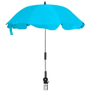 Kinderwagen Regenschirm Universal Sonnenschirm Sonnenschutz mit Einem Regenschirmgriff für Kinderwagen 360° verstellbar für Rund- oder Ovalrohr Baby Kinderwagen Regenschirm (Blue)