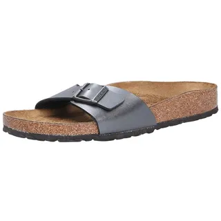 schmal schwarz metallic 38