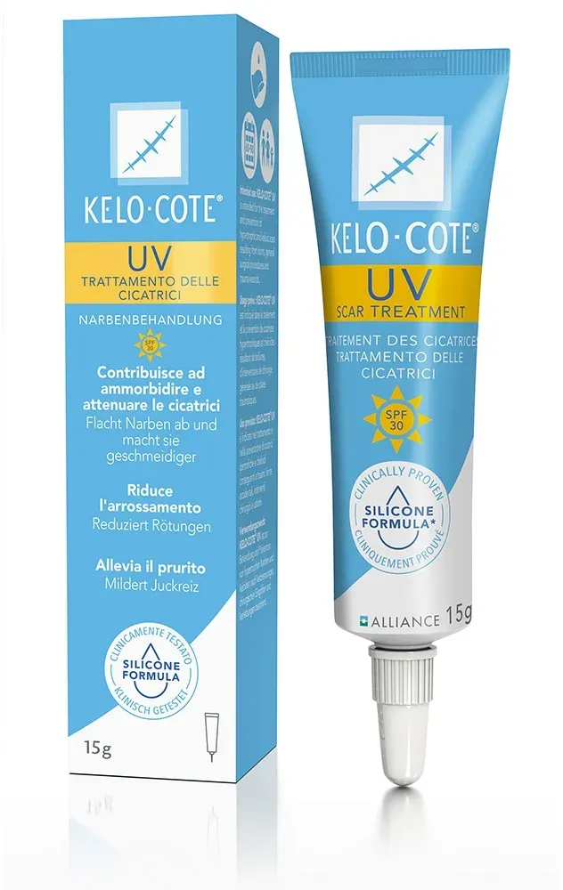 KELO-COTE UV Silikon Narbengel LSF 30 15 g