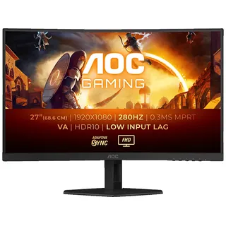 AOC C27G4ZXE 27 Zoll Full-HD Gaming Monitor (0,3 ms Reaktionszeit, 280 Hz)
