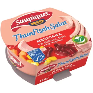 saupiquet Thunfisch-Salat Mexicana, 160g,