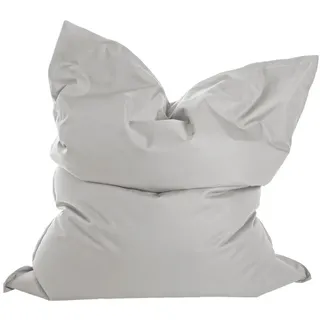 mokebo Sitzsack Grau Textil, 130x170x20 cm, Oeko-Tex®, Gartenmöbel, Gartenstühle, Outdoor-Sitzsäcke