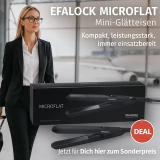 Efalock Professional Microflat Mini schwarz