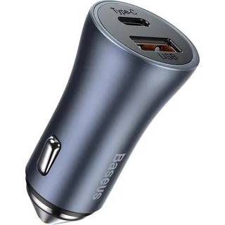 Baseus Golden Contactor Pro USB + USB-C 40W - Grey