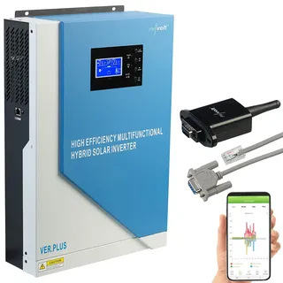 Revolt Off-Grid-Solar-Inverter + WLAN-Modul, 5.500 W, 100 A, MPPT-Laderegler