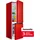HKGK14349BR Kühl-Gefrierkombination (175 l, 1430 mm hoch, Rot)
