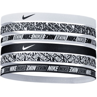 Nike Unisex Printed Headbands Assorted 6PK schwarz 48.6