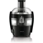 Philips Entsafter Viva Collection, HR1832/00, schwarz, mit QuickClean, Kunststoff, 500 Watt
