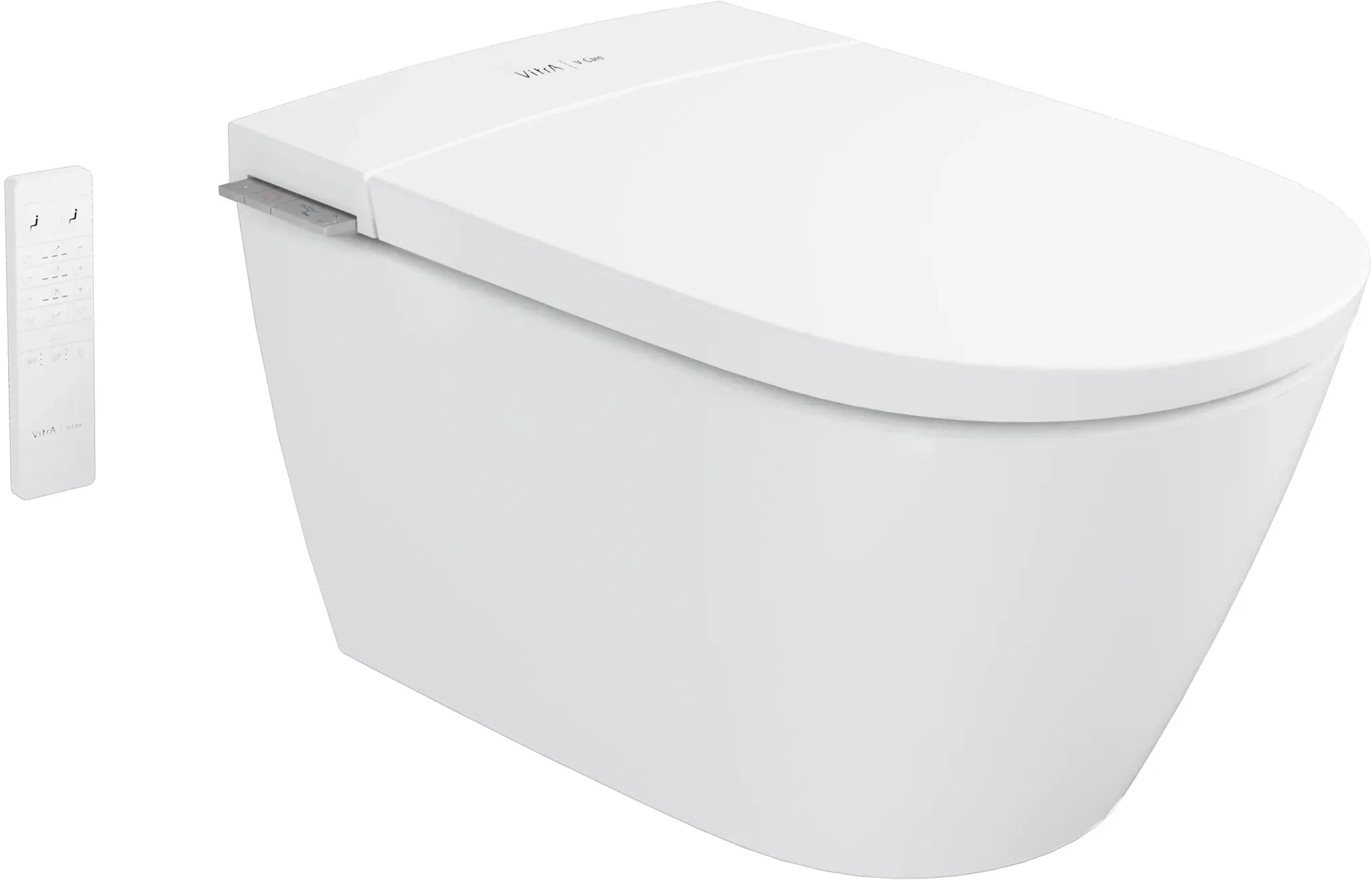 V-Care 3.0 Core Dusch-Wand-WC mit Vortex-Spülung ohne Spülrand 38 x 60 x 41 cm (BxTxH) Weiß Hochglanz mit Oberflächenveredelung Clean