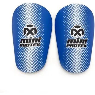 Mini Schienbeinschoner S 8,3×5,5 cm Blau – für Kinder & Erwachsene blau Klein