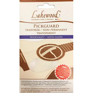 Lakewood Pickguard - Transparent Satin