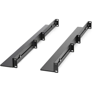 Startech StarTech.com 1HE 19 Zoll Server Rack Schienen - 60,9-91cm Einstellbare Tiefe - Universelle 4 Pfosten Rack Schienen - Netzwerk Geräte/Server/UPS Schienen für HPE ProLiant Dell PowerEdge (UNIRAILS1UB)