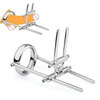 ALMYMM Penisverlängerer Metal für Penisvergrößerung Penis Erektion, Penis Masturbator Penisvergroesserung Erotik Sexspielzeug für Mann