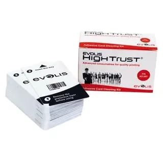 Evolis Adhesive Card Cleaning Kit,