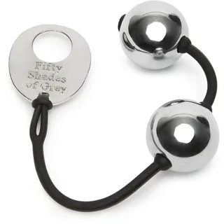 Liebeskugeln „ Silver Pleasure Balls“, 2 Kugeln, Ø 3cm, 210 gr., silber