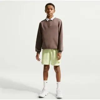 Nike Kinder Sweatshirt KM K NK CLUB FLC CREW LS, Größe M in Lila PLUM ECLIPSE/BLACK