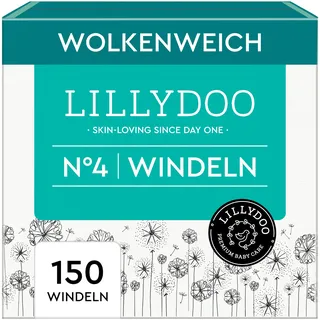 LILLYDOO Hautfreundliche Windeln Gr. 4 (9-14 kg) 4 St.