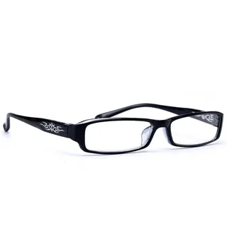 morefaz New Unisex (Damen Herren) Flower Blumen Retro Vintage Lesebrille Brille +0.50 +0.75 +1.0 +1.5 +2.0 +2.5 +3.00 +4.00 Reading Glasses (TM) (+2.00, Black) - +2.00