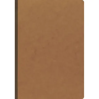 Brunnen Notizbuch FACT!plus DIN A4 kariert, hellbraun Softcover 192 Seiten, 1 Block