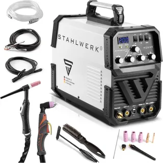 STAHLWERK AC/DC WIG 200 Plasma ST IGBT luftg.3m Einzelgerä