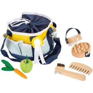 Small Foot Company Small foot Spielzeug Pferdepflege-Set mit Tasche,