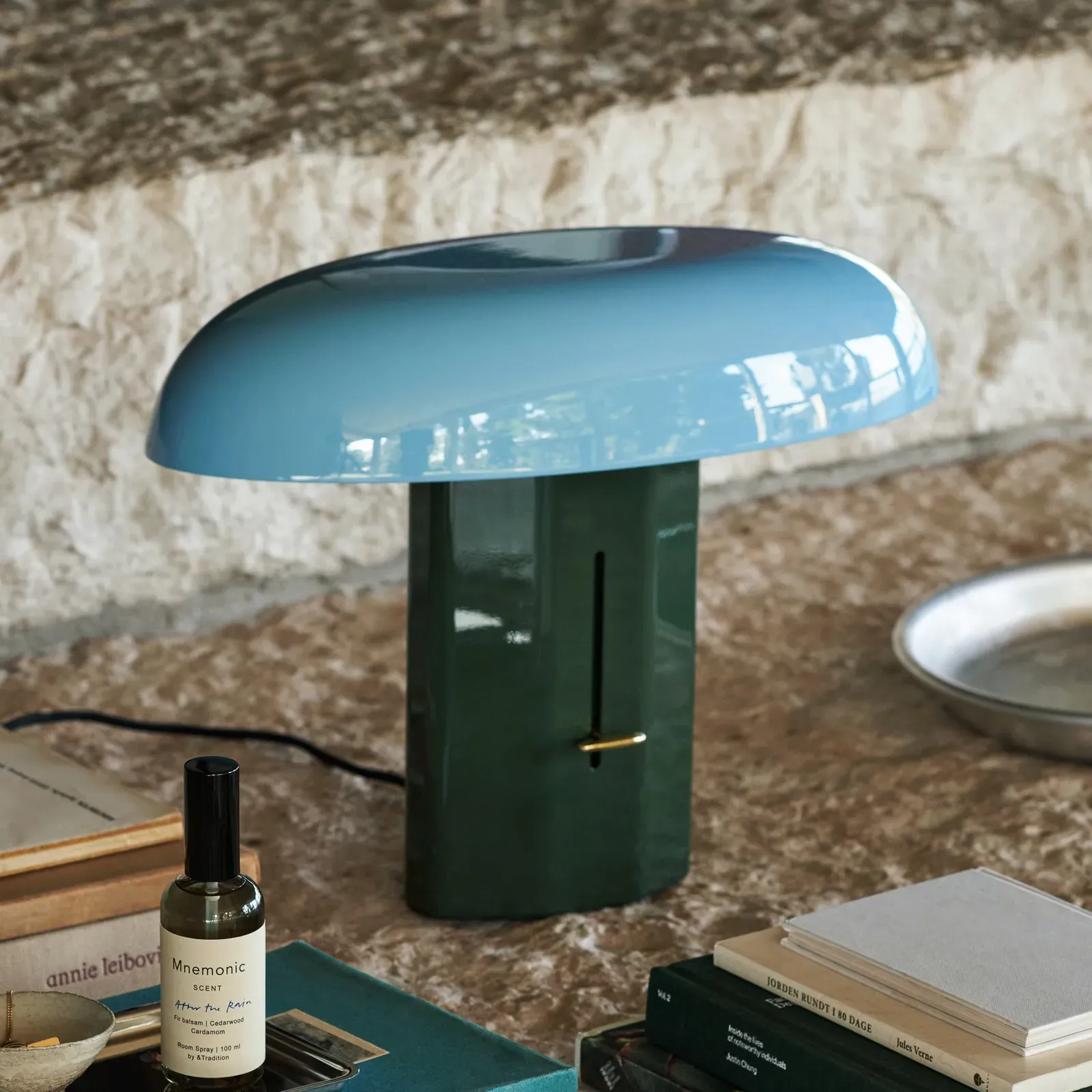 Tischleuchte &Tradition, Montera JH42, dimmbar, Grün, für Wohnzimmer, Aluminium, Design - 45 - 33
