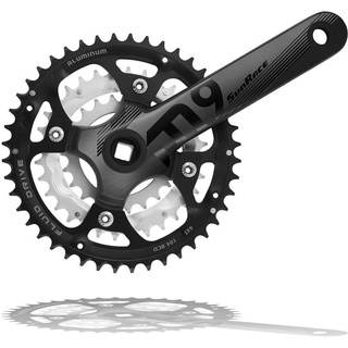 SunRace Fcm914 Cua 9s Kurbelgarnitur - Black - 175 mm