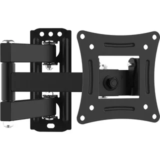 GRIFEMA GB1008-1 Monitor Wandhalterung Fernseher für 13-32”, Monitor Halterung Wand Schwenkbar Neigbar Ausziehbar, bis zu 20kg, VESA 100x100mm und 75x75mm,Bildschirmhalterung 360°Drehbar