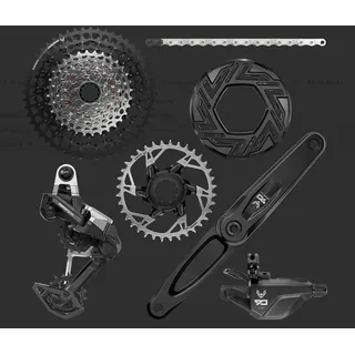 Sram Eagle 90 Kettenblatt, Schwarz, 160mm 36t