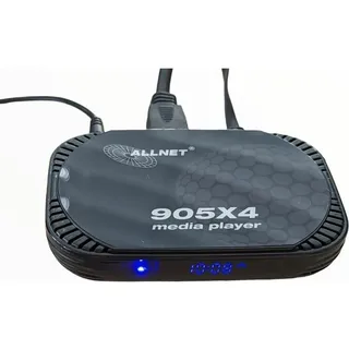 Allnet Digital Signage Android 11 Player S905X4 Pro Mediaplayer mit Wifi6 &WPA3,