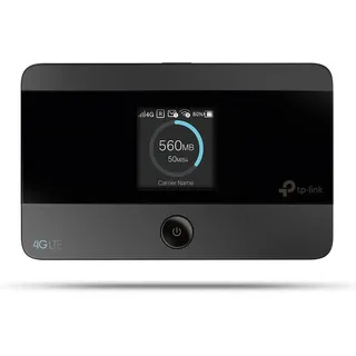TP-Link M7350 Mobiler 4G LTE WLAN Router, bis 150 Mbit/s, Farb-LCD, 2000-mAh-Akku (bis zu 8 Std.), verbindet bis zu 10 Geräte, kompatibel mit Allen europäischen SIM-Karten
