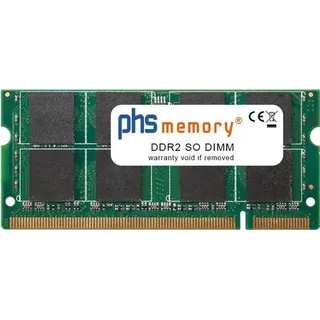 PHS-memory 4GB RAM Speicher für Acer TravelMate 7730G-6B4G50Mn DDR2 SO DIMM 800MHz PC2-6400S (SP174230)
