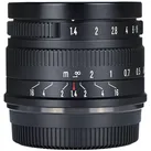 7artisans Festbrennweite 35 mm F/1.4 Sony E-Mount (Sony E, APS-C / DX), Objektiv, Schwarz