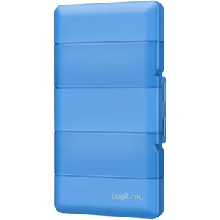 Logilink UA0417 - Schutz-Box für 4X M.2 NGFF/NVMe SSDs, stoßfest mit weicher Schaumstoffauskleidung