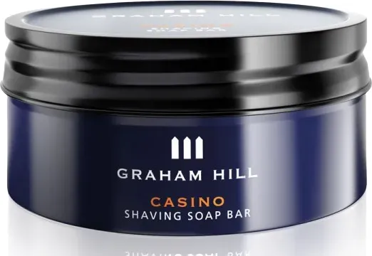 Graham Hill CASINO Shaving Soap Bar 85g