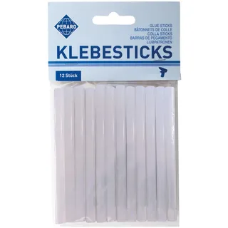 Peter Bausch GmbH & Co. KG PEBARO 269ok/12 - 12 Klebesticks transparent, 7 mm Durchmesser, für Heissklebepistole