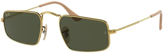 Ray-Ban 0RB3957 JULIE 919631 Gold Gr. 49/20 (mit Sehstärke)