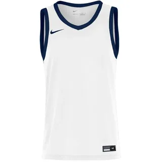 NIKE Herren Team25 Basketball Stock Jersey - Weiß/Obsidian