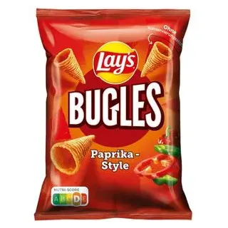 Lays Chips Bugles Paprika Style, Maischips, 75g