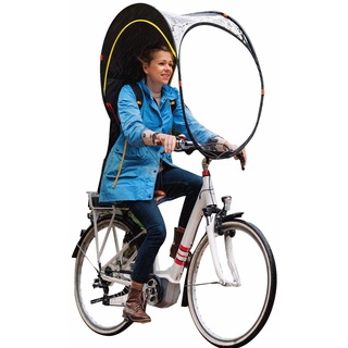Bub-up Regenschutz für Fahrrad, ersetzt regenkleidung (wasserdicht, jacke, regencape, parka, regenponcho, regenschirm, ...).Fahrrad regencover