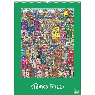 Neumann James Rizzi 2026 - Kunst-Kalender - Poster-Kalender - 50x70