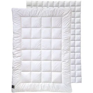 billerbeck 4-Jahreszeitenbettdecke Alcando 155 x 220 cm Baumwolle Weiß