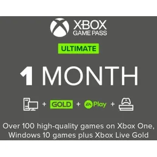 Xbox Game Pass Ultimate 1 Month